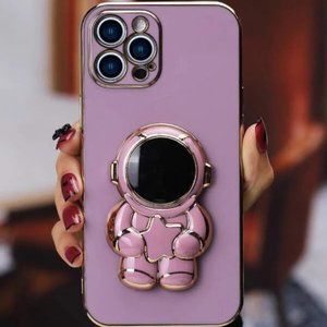 Phone Case With Astronaut Stand-Out Phone Grip for iPhone 12